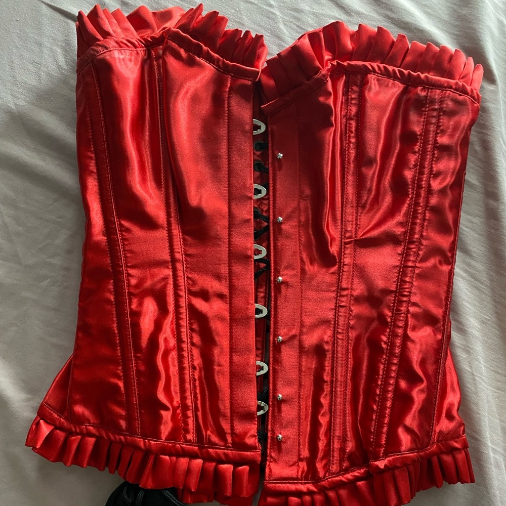 Burleska Red Corset